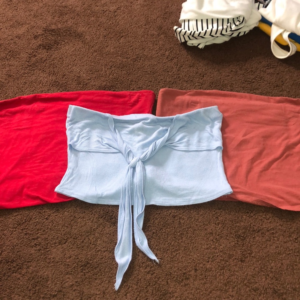 3 crops tops